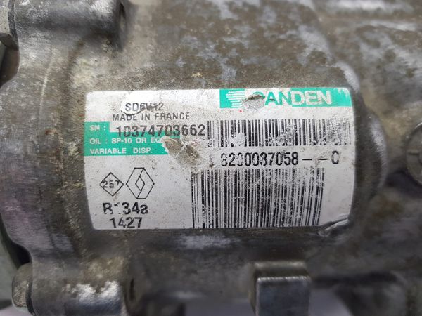 Kompresor Klimatizace SD6V12 1427 8200037058 Sanden Renault