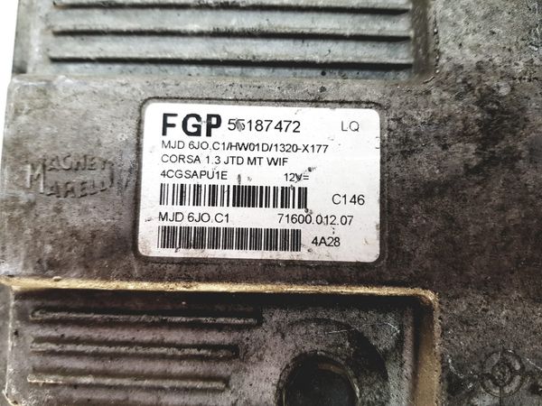 Blok Ovladačů FGP 55187472 LQ MJD 6JO.C1 Opel 28135
