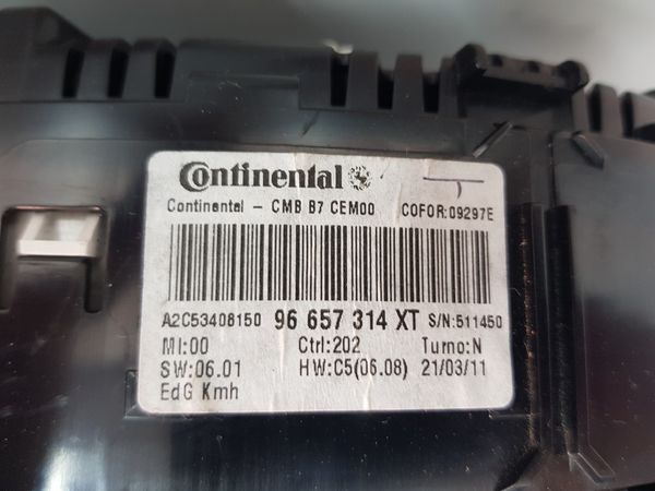 Otáčkoměr  Citroen C4 96657314XT A2C53408150