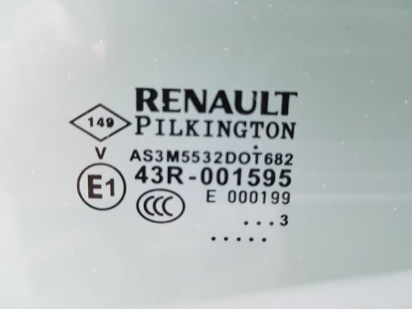 Okna Dveří Pravý Zadek Renault Captur 823008584R AS3 2003r