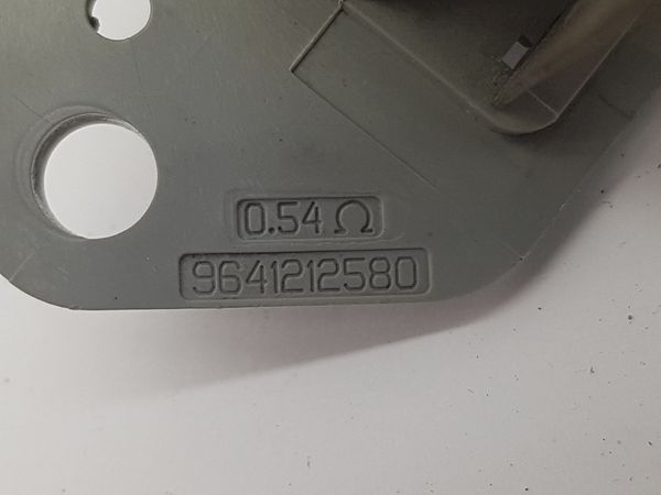 Reostat Ventilátoru Peugeot 607 1267A9 9641212580