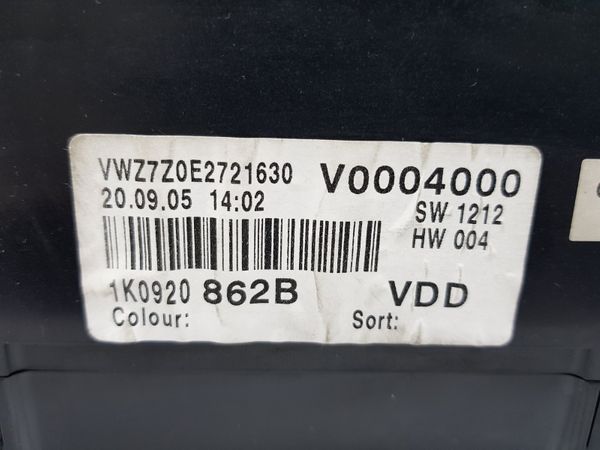 Otáčkoměr VW Golf MK5 1K0920862B 24158