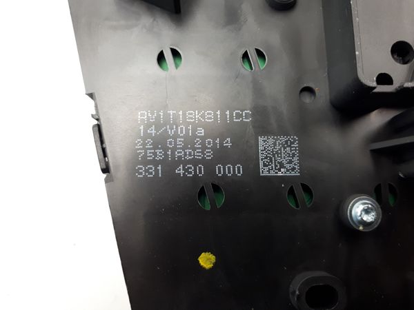 Kontrolní panel Ford Fiesta AV1T18K811CC 331430000 1567