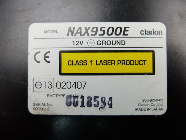 Navigace Clarion NAX9500E 545410 Hybrid
