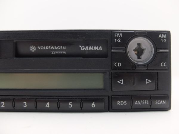 Rádio Na Kazety Volkswagen 8631122602 GAMMA