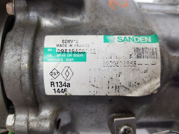 Kompresor Klimatizace Renault 8200578856 SD6V12 1446 Sanden