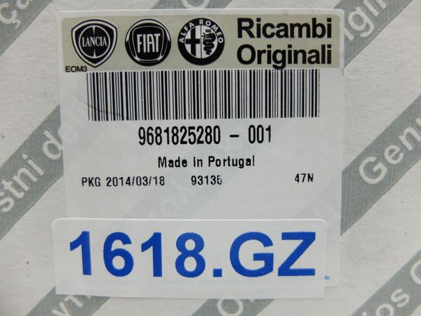 Ventil Egr Originál  Citroen Peugeot C4 C5 C8 307 308 407 508 2.0 HDI 1618GZ