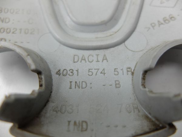 Poklice  Dacia Duster 403157451R