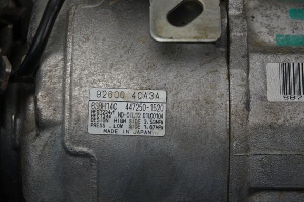 Kompresor Klimatizace  926004CA3A 447250-1520 NISSAN X-TRAIL
