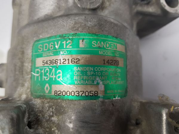 Kompresor Klimatizace SD6V12 1427B 8200037058 Sanden Renault