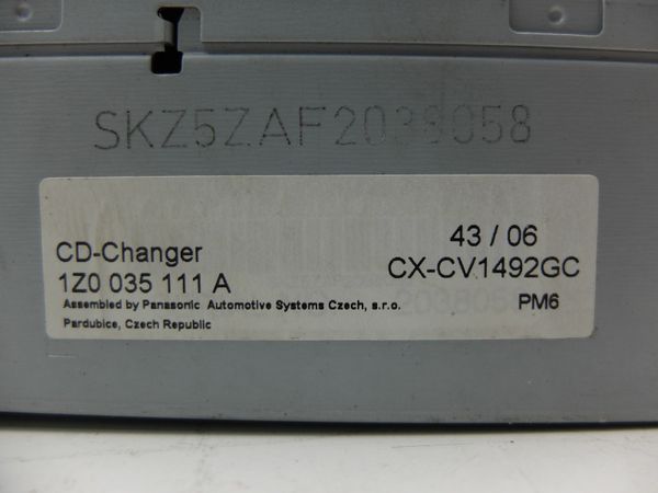 Dvd Mměnič  Skoda 1Z0035111A CX-CV1492GC Panasonic