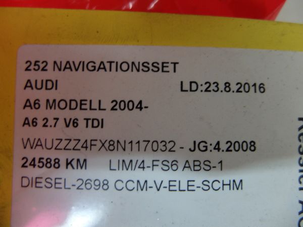 Navigace DVD Audi A6 4E0919887M 4E0910888E BE6364