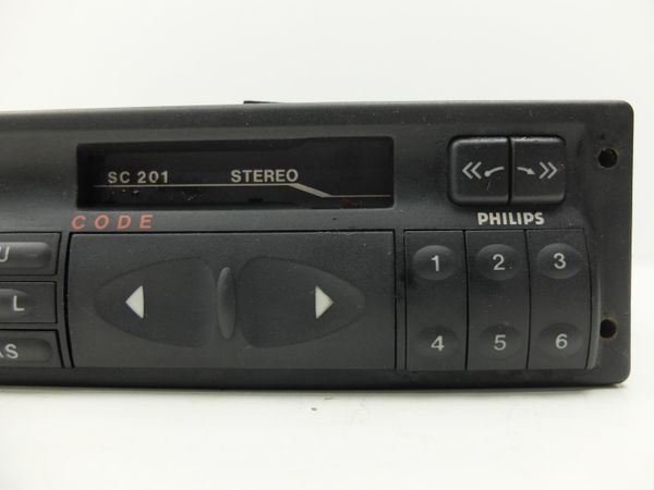Rádio Na Kazety  Opel 90381124 SC201 Stereo Philips W1B 1574