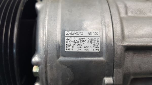 Kompresor Klimatizace Nový originál Suzuki 447150-6220 Denso