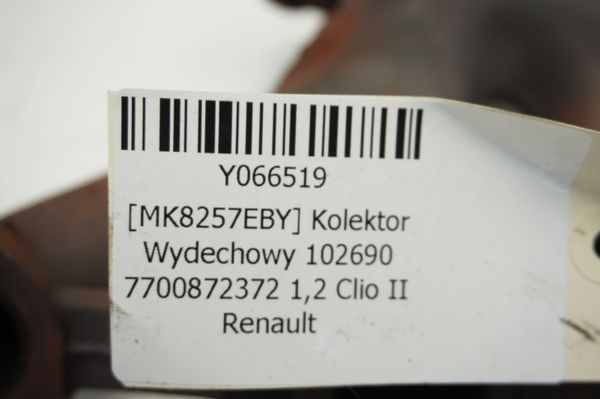 Výfukové Potrubí  102690 7700872372 1,2 Clio II Renault