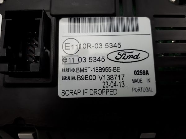 Displej Rádia Ford Fiesta Kuga Transit BM5T-18B955-BE