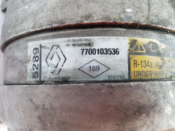 Kompresor Klimatizace Renault Scenic I 7700103536 1135289 5289 Delphi