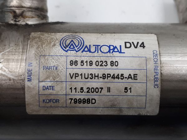 Chladič Egr  9651902380 161844 VP1U3H9P445AE 1.4 hdi Citroen Peugeot Ford