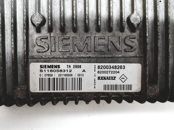 Blok Ovladačů  S118058312A 8200348263 8200272204 Renault Siemens 10453