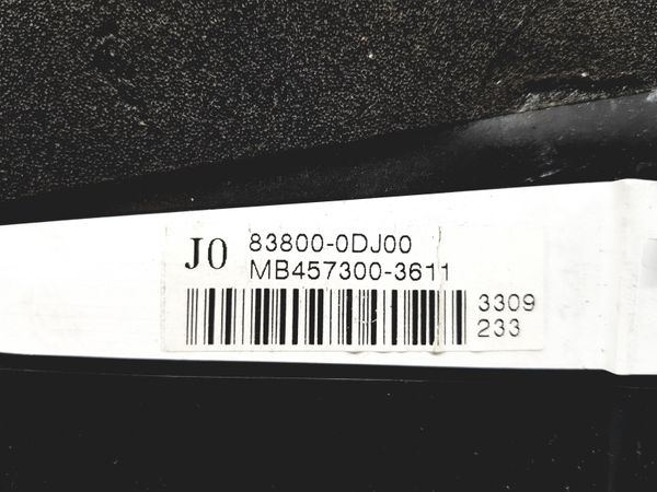 Tachometr Toyota Yaris 83800-0DJ00 838000DJ00 29187