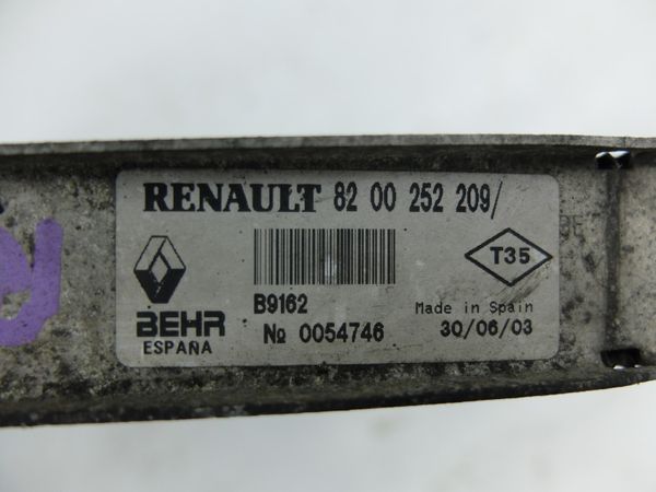 Chladič Inercoolera   Clio 2 8200252209 B9162 Behr Renault