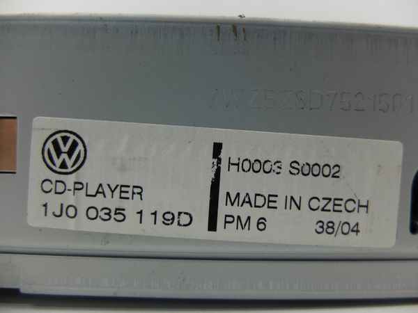 Cd Měnič  Volkswagen 1J0035119D CX-DV1371LC