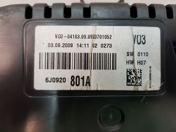 Otáčkoměr  Seat Ibiza 6J0920801A 6090
