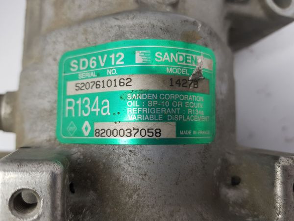 Kompresor Klimatizace SD6V12 1427B 8200037058 Sanden Renault 7192