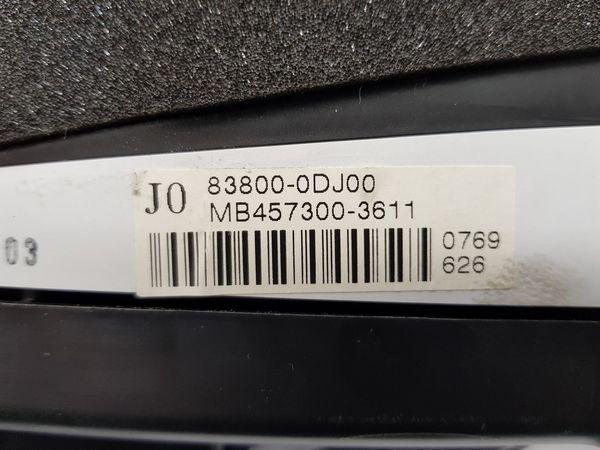 Otáčkoměr  Toyota Yaris 83800-0DJ00 838000DJ00