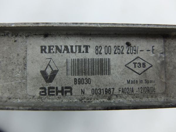 Chladič Inercoolera   Clio 2 8200252209 B9030 Behr Renault 10904